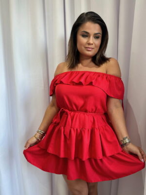 Sukienka Oliwia czerwień