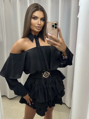 Bluzka-koszula Atena Black