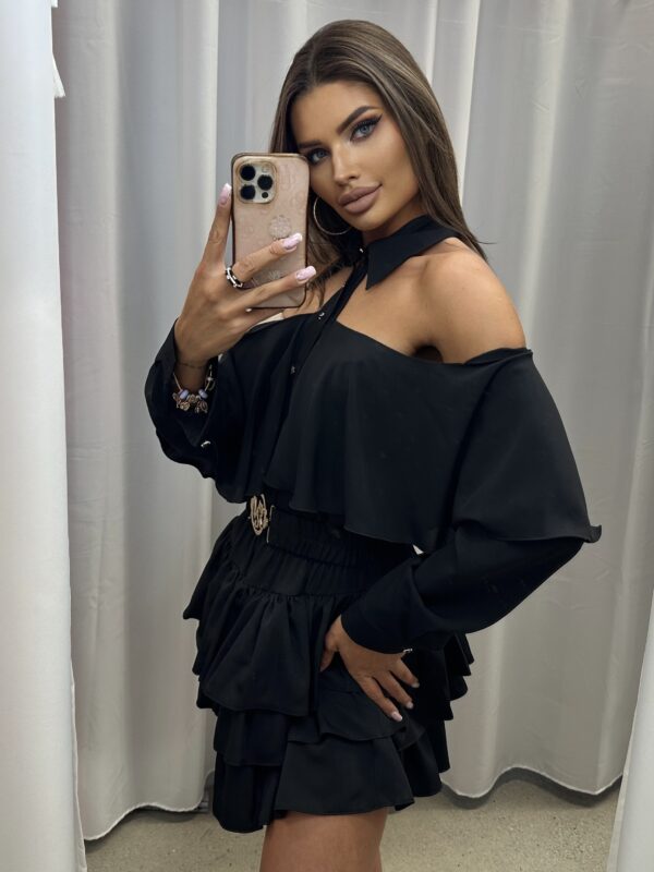 Bluzka-koszula Atena Black