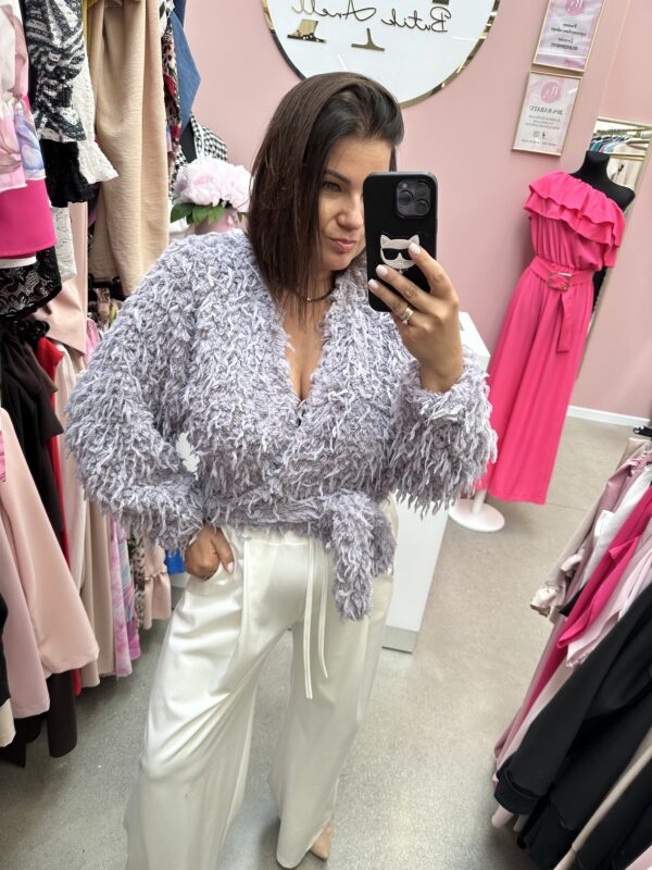 Sweter kopertowy Lila 3D