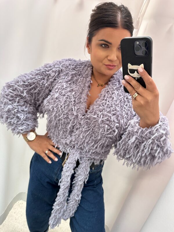 Sweter kopertowy Lila 3D
