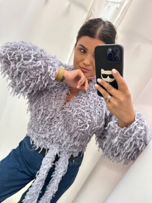Sweter kopertowy Lila 3D
