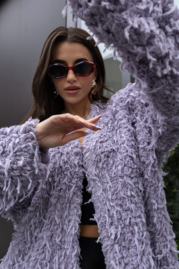 Sweter Pióra - Fiolet