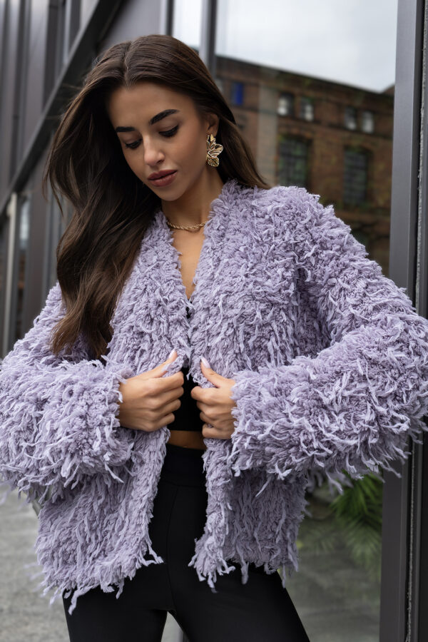 Sweter Pióra - Fiolet