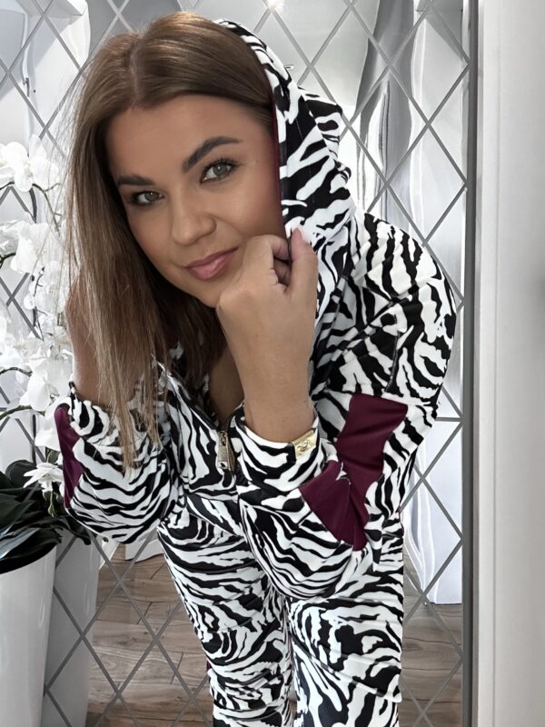 Dres lampas Welur Zebra VSR