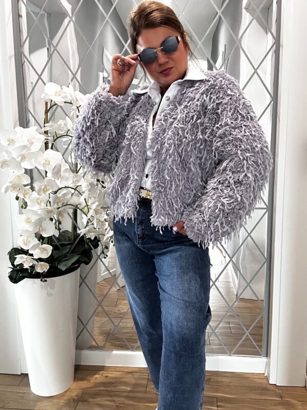 Sweter Pióra - Fiolet
