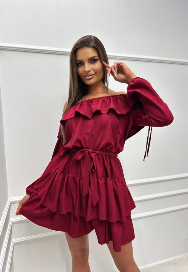 Sukienka Oliwa Bordo