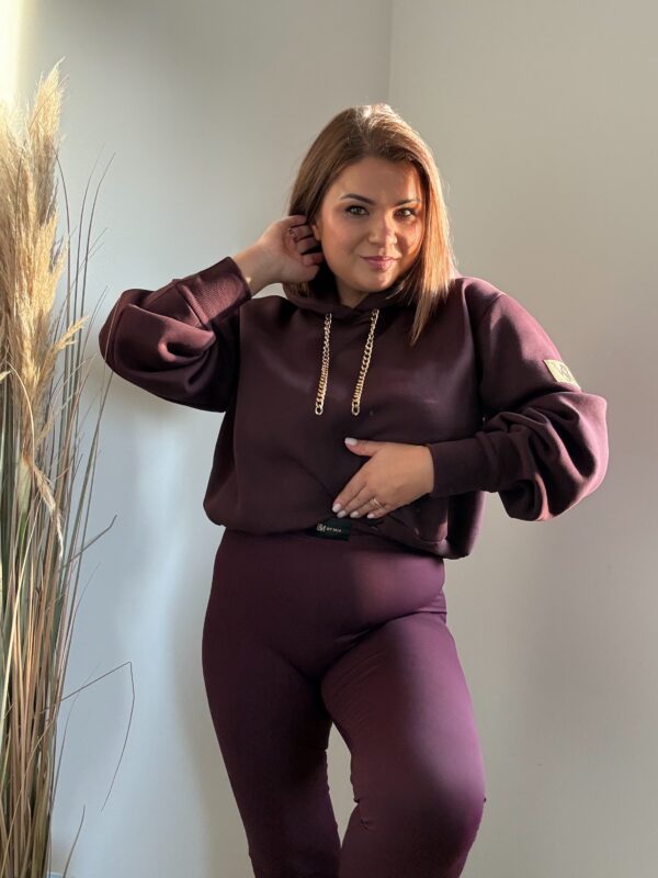 Bluza Bakłażan VSR