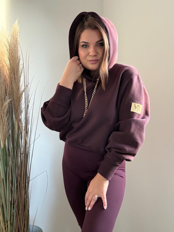 Bluza Bakłażan VSR