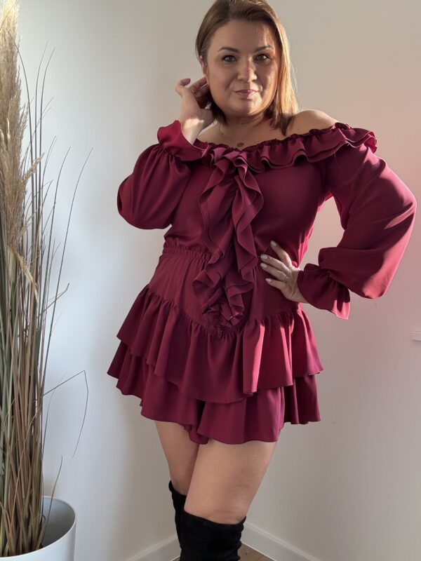 Kombinezon Holly Bordo