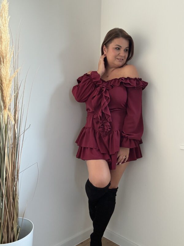 Kombinezon Holly Bordo