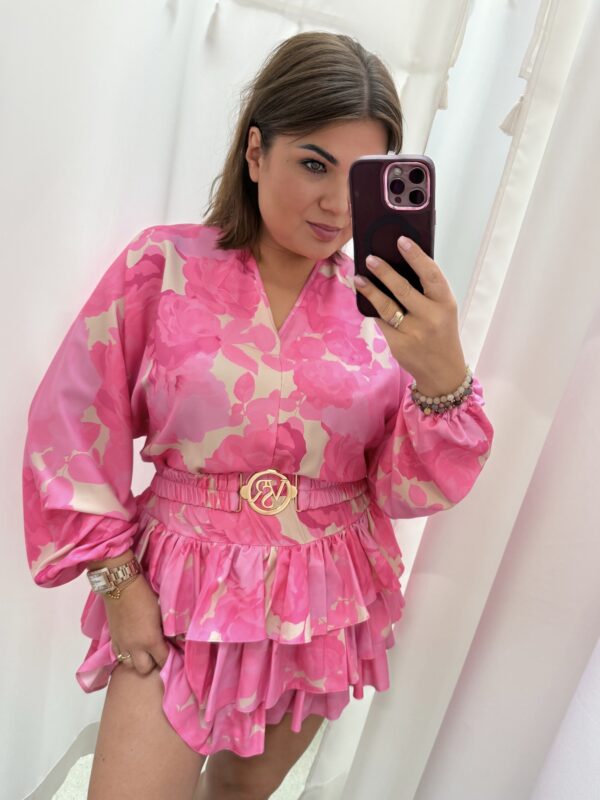 Kombinezon Lusi kwiaty 001