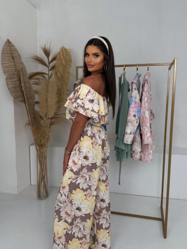 Kombinezon Emi kwiaty żółte