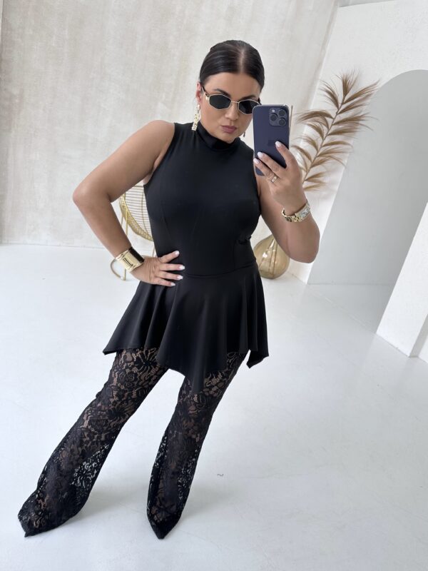 Kombinezon Koronka Black