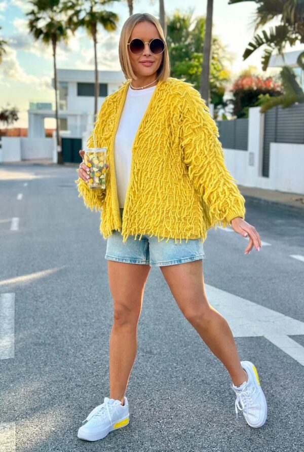 Sweter Mop Musztarda