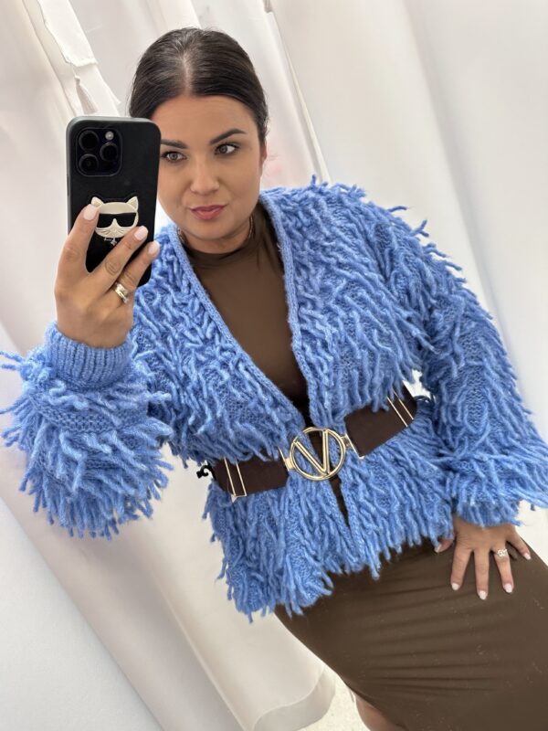 Sweter Mop Niebieski