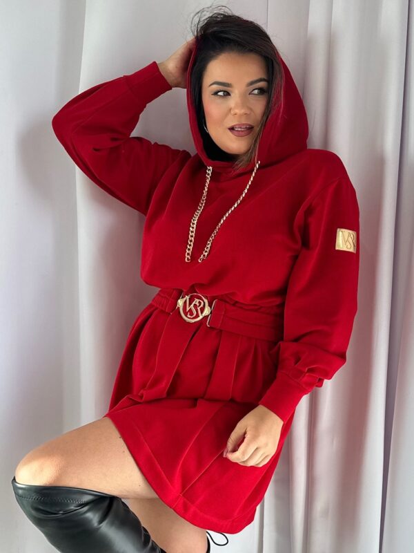 Sukienka dresowa Carmerita RED