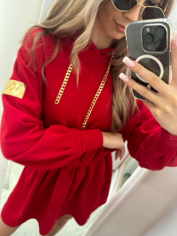 Sukienka dresowa Carmerita RED