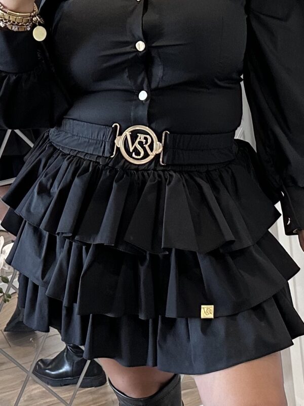 Spódnico-spodenki koszulowe VSR BLACK
