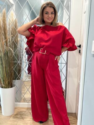 Komplet Lejla Czerwień