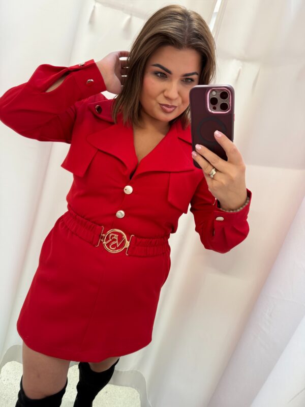 Kombinezon Lora Czerwień