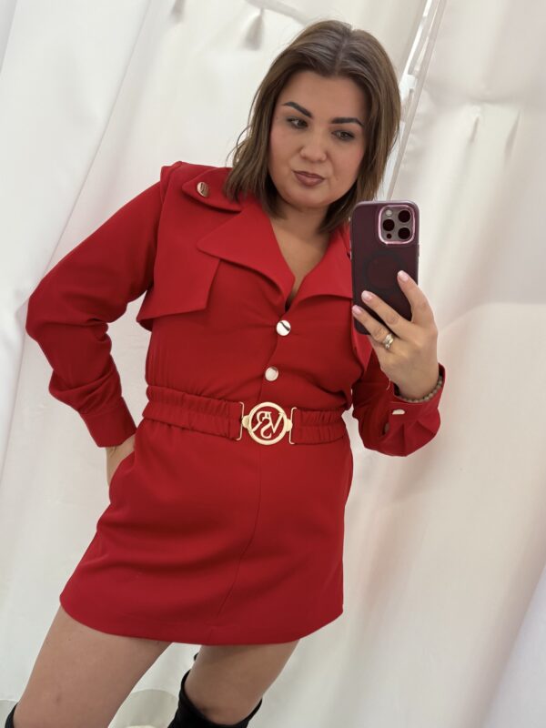 Kombinezon Lora Czerwień