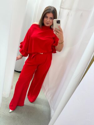 Komplet Lejla Czerwień