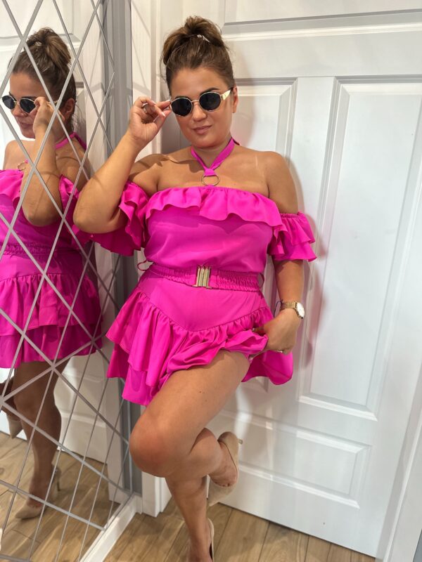 Kombinezon Asia Fuksja