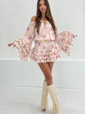 Komplet Dream kwiaty 001