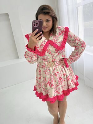 Komplet Madame kwiaty