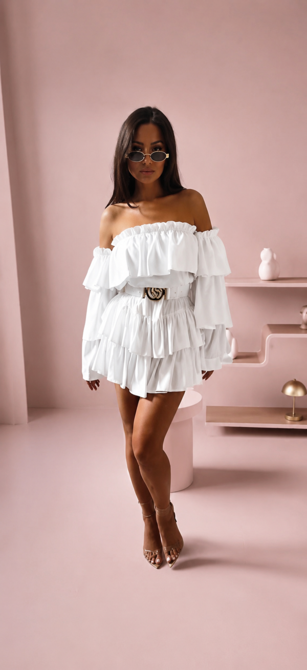 Kombinezon Suzan White