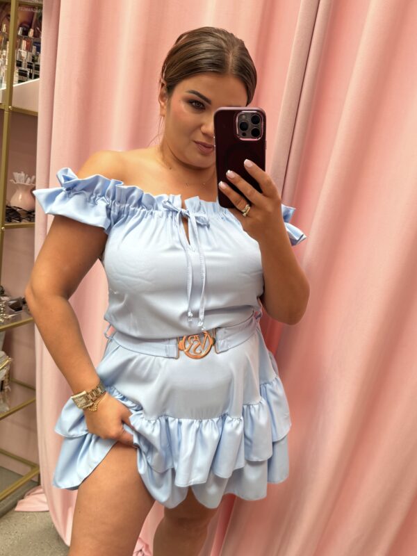 Kombinezon Rodos bez rękawa Baby Blue